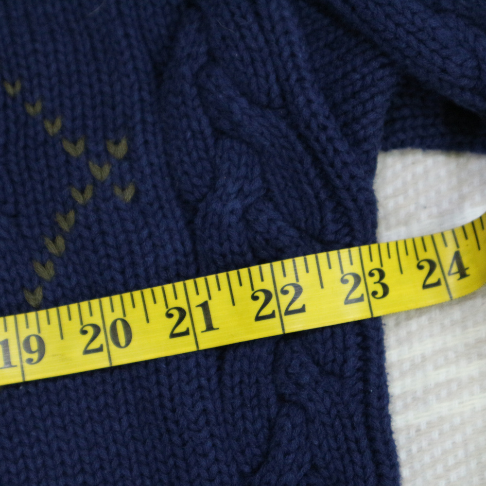 Gant Deep Blue Argyle Woven Crewneck Sweater View 5